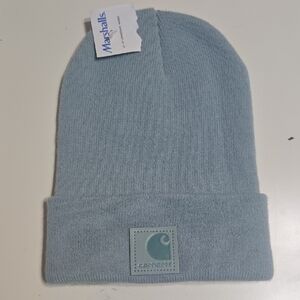 Carhartt Mens Light Blue Beanie